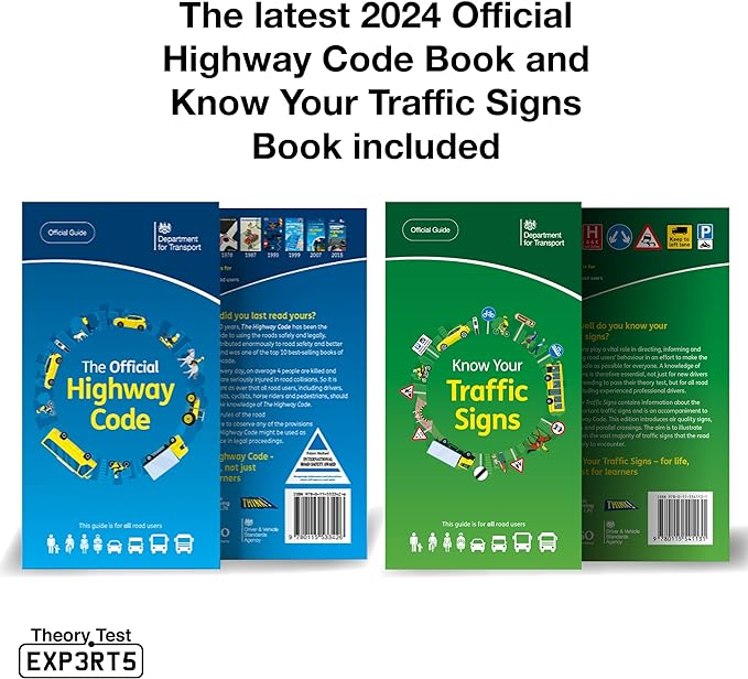 2024 Highway Code & Traffic Sign Books